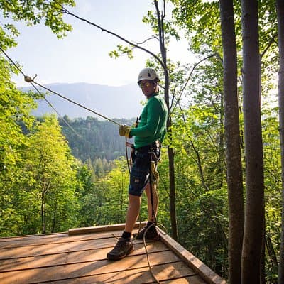 Bled 7-Line Scenic Alpine Zipline Adventure