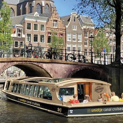 Amsterdam Canal Cruise Departure from Anne Frank House