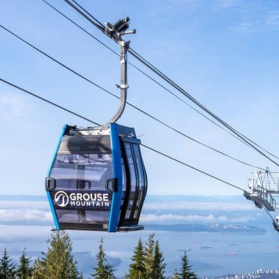Vancouver Grouse Mountain Express With Grouse Mountain Gondola