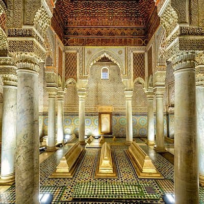 Marrakech Icons Saadian Tombs Bahia Palace and The Souks