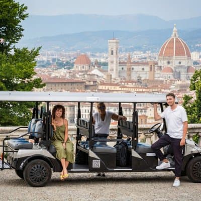Florence Golf Cart Tour with Piazzale Michelangelo