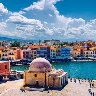 Chania Highlights Shore Excursion with Port Pickup and Beach Time