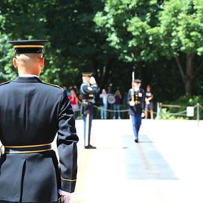 Arlington Cemetery: Changing of Guard & John F. Kennedy Gravesite