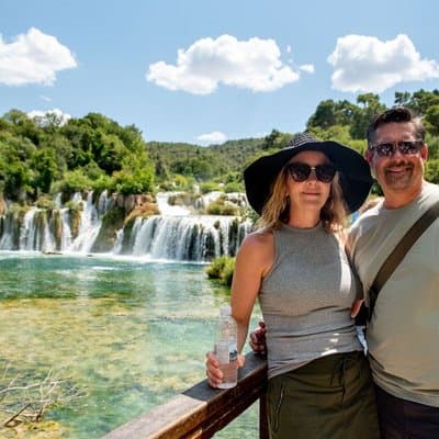 From Split: Krka Waterfalls Tour, Boat Cruise & Swimming