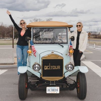 Washington DC Sightseeing Tour with Vintage Model-T Classic Cars