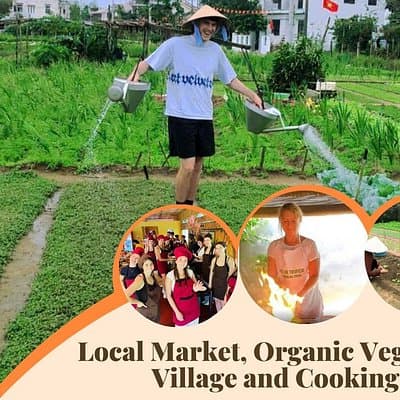 Hoi An Local Market and Vegetable Village Cooking Class