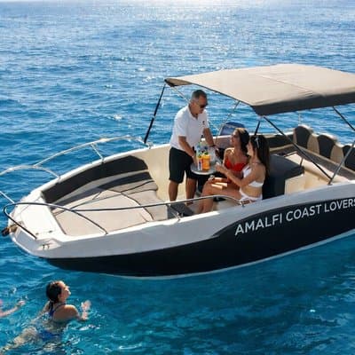 Private 40hp Boat Tour of the Amalfi Coast and Positano