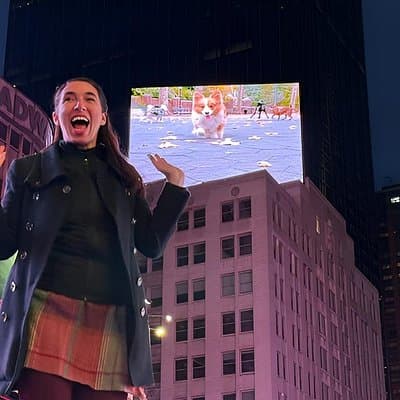NYC: Your 1 full minute Moment on a Times Square Billboard