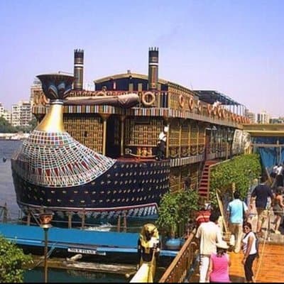 Luxury Nile Dinner Cruise in Cairo with Buffet&Live Entertainment