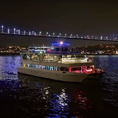 Istanbul Bosphorus Dinner Cruise: Live Folk Dance & DJ Experience
