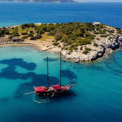 Athens cruise: Agistri, Moni/Metopi, Aegina with lunch & drinks