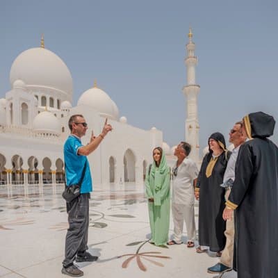 Dubai A Abu Dabi : Gran Mezquita, Palacio Real & Torre Etihad