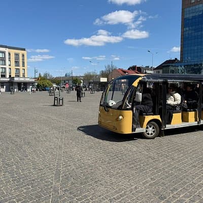 Krakow WWII Jewish Ghetto & Schindler Factory Golf Cart Tour