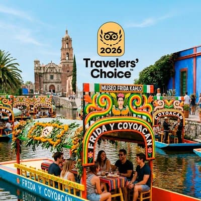 PREMIUM Frida Kahlo Museum and Xochimilco (Small Groups)