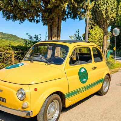 Vintage Fiat 500 Tour: Lunch and 2 Wine tastings in the Chianti