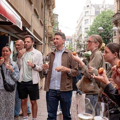 The Authentic Bilbao Pintxos, Food & Wine Tour with a Local