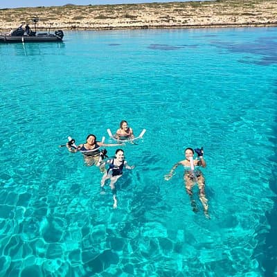 Naxos Blue Lagoon-Cave-Natural Clay Mud-bath -Piso Livadi Shared