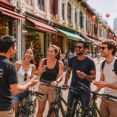 Singapore Bike and Bites: Small Group Food Tour on Bicycle