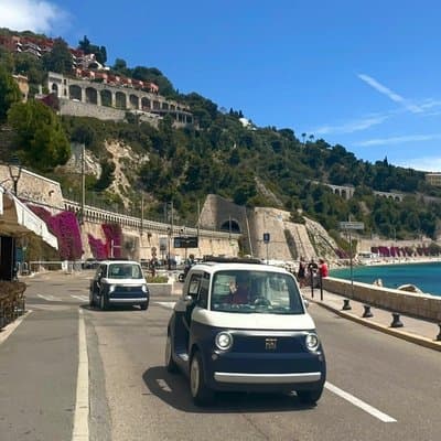 French Riviera Dolce Vita Electric Fiat Tour