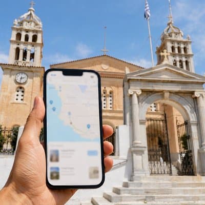 Interactive Self Guided Tour of Paros