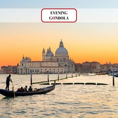 Romantic Evening Gondola Ride on the Grand Canal