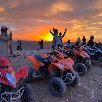Agafay Desert Quad Bike Camel Ride and Dinner Show