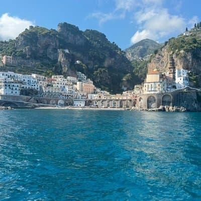 Sorrento, Positano & Amalfi Bus Tour & Boat from Naples