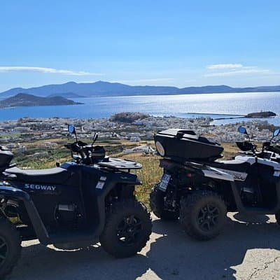 Guided ATV Quad Bike Sunset Tour of Naxos