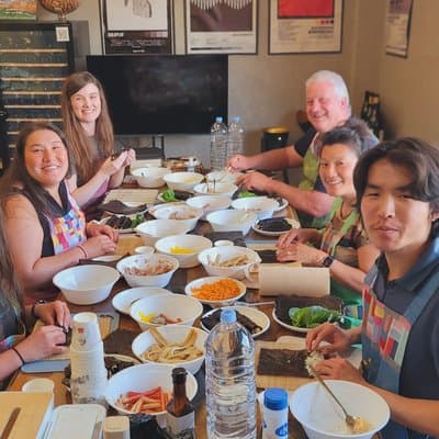 Busan Tailored Korean cooking class (Vegan OK)with market tour