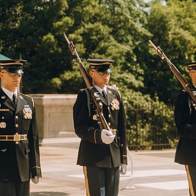 Arlington Cemetery Changing of the Guard and JFK Gravesite