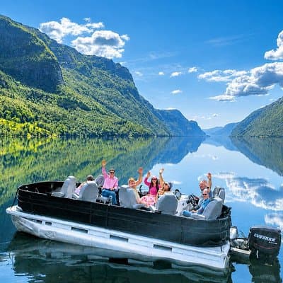 City or Fjordcruise by Zodiac Speedboat or Lux Pontoon Boat