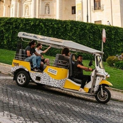 Private Lisbon Sightseeing Tuk-Tuk Tour: Alfama, Belém & More
