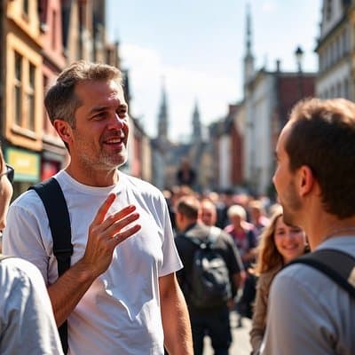 Bruges by a Local: Exciting Stories with Chocolate Truffle Bite