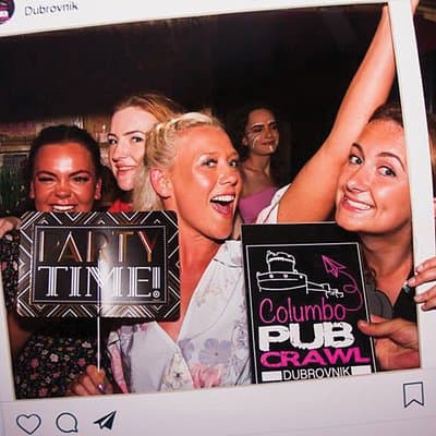 Columbo Pub Crawl Pula Nightlife Adventure