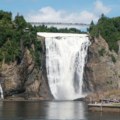 Magnificent Montmorency Falls E-Bike Tour