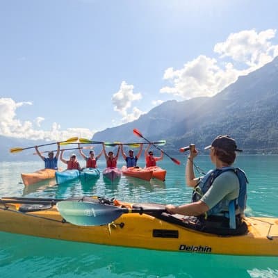 Kayak Tour of the Turquoise Lake Brienz