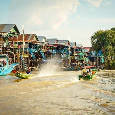 Kampong Phluk Floating Village Tour by Boat