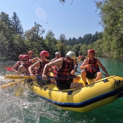 Rafting in Bled