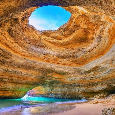 Boat trip to the caves of Benagil