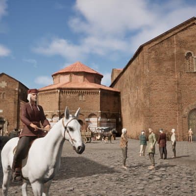 A virtual walk in medieval Bologna