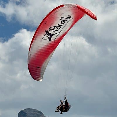Paragliding Tandem with World Champion, Stubaital