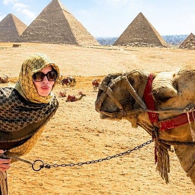 Great Pyramids Of Giza with All inclusive entry Fees& Camel,Lunch