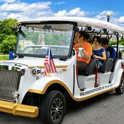 Washington DC's Monuments & US History Guided E-Cart Tour