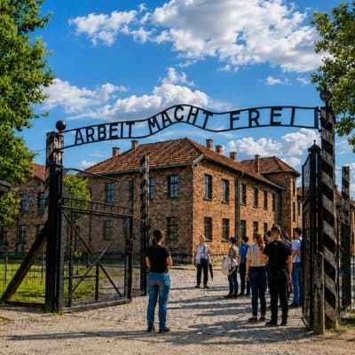 Krakow to Auschwitz-Birkenau Live Guided Tour & Hotel Pick-up