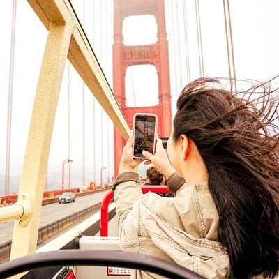 SF: Hop-on Hop-off Sightseeing Tour by Open-top Bus