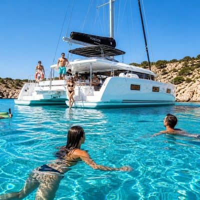 Catamaran Cruises Rhodes - 6 Hours Day Cruise ALL INCLUSIVE
