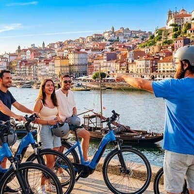 3 Hour Porto Highlights on a Electric Bike Guided Tour