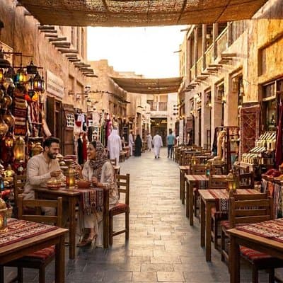 Private Souq Waqif & Msheireb Cultural Tour with Local Meal