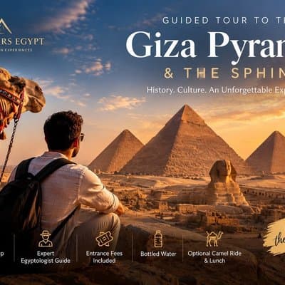 Private Half-Day Tour to the Pyramids of Giza & Great Sphinx