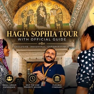 Hagia Sophia Tour with Official Licensed Guide Fast Entry